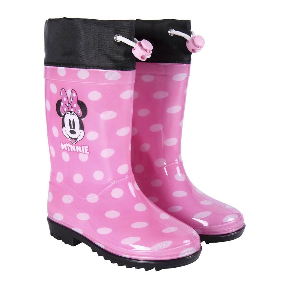 Minnie Maus Kinder Gummistiefel in Pink – Zauberhafter Regenschutz