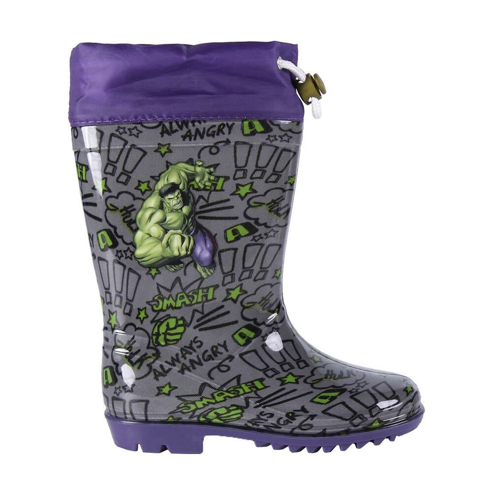 Marvel Avengers Kids' Wellington Boots in Grey – Heroic Rain Protection