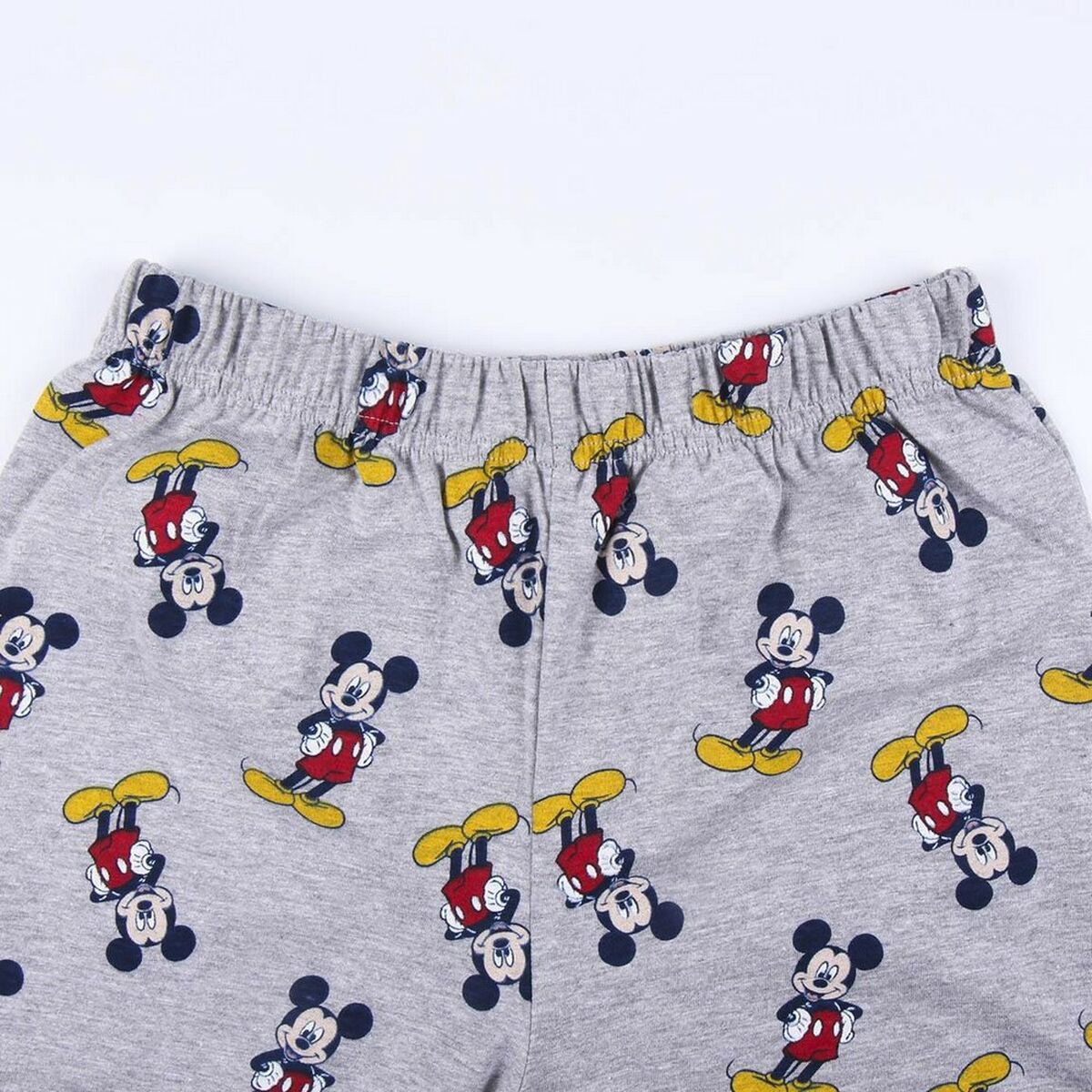 Sommerpyjama Mickey Mouse in Grau