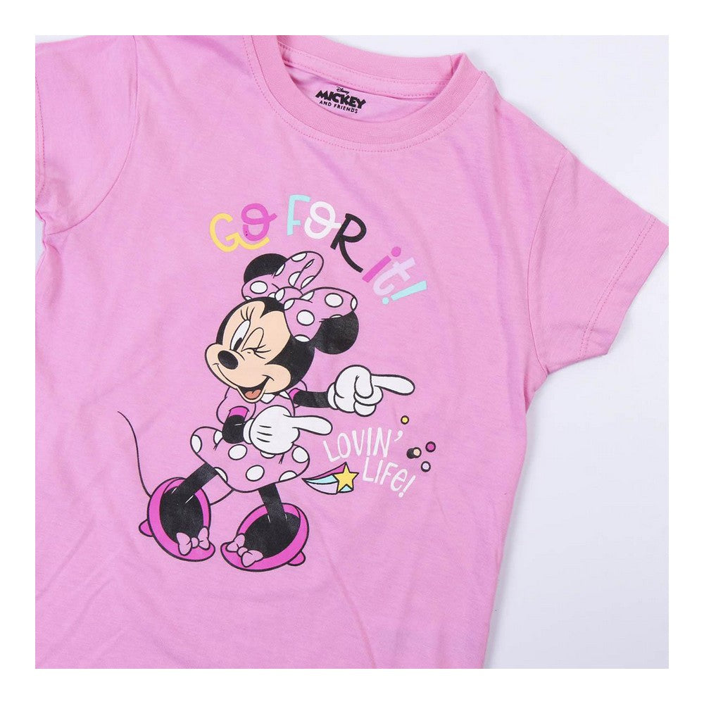 Sommerpyjama Minnie Mouse in Pink