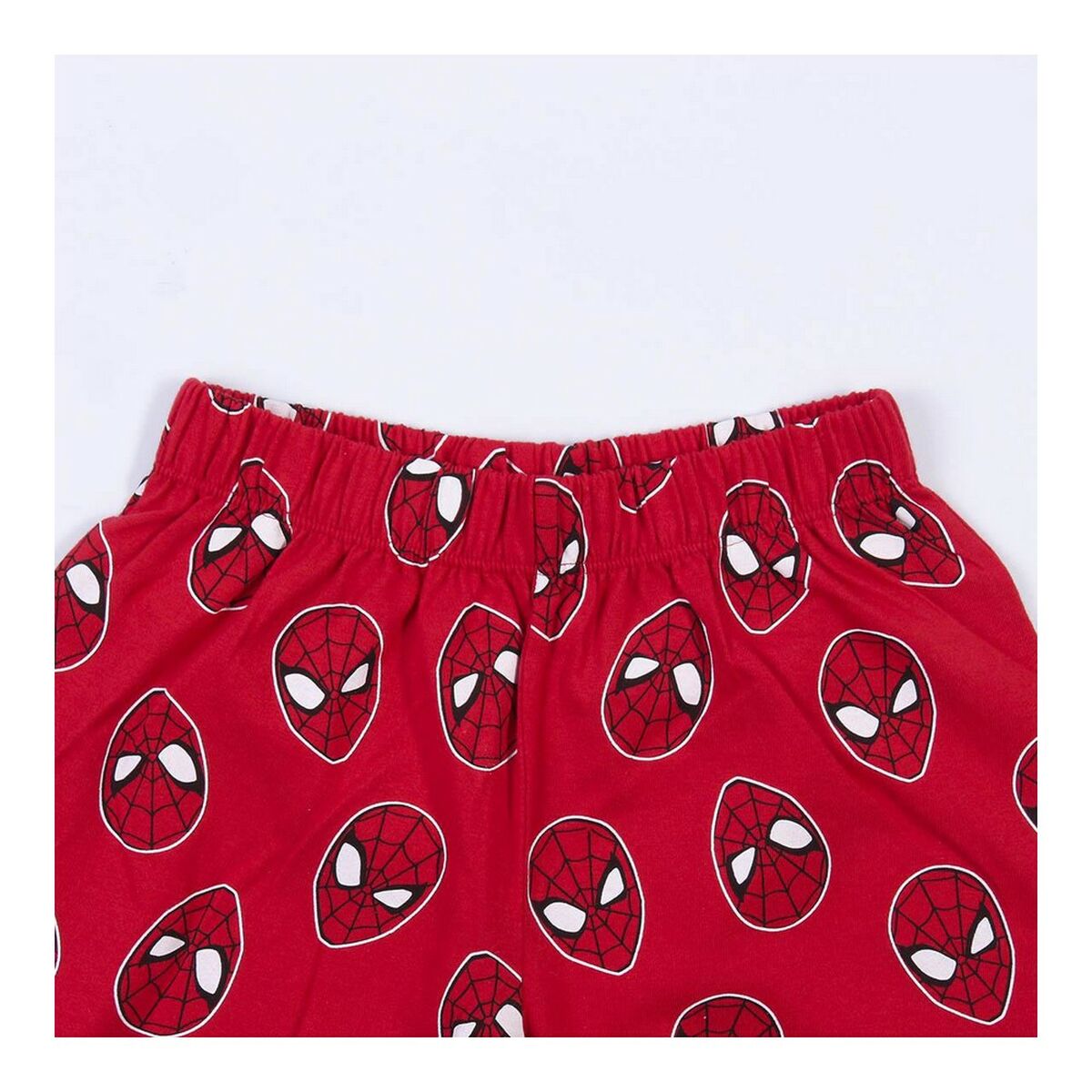 Sommerpyjama Spiderman in Grau