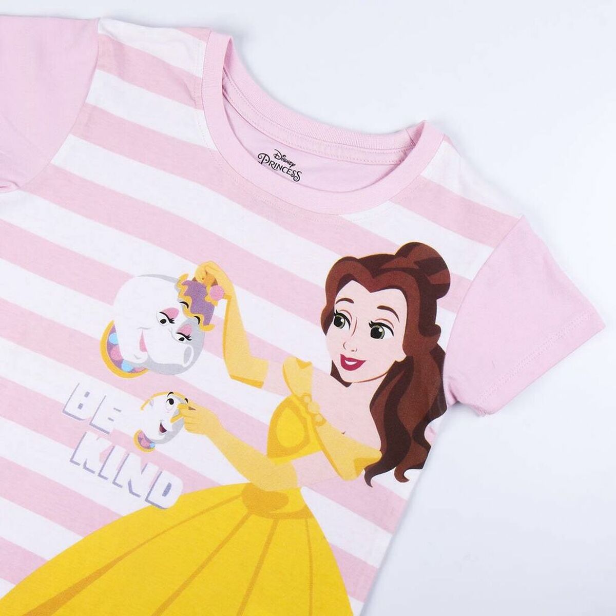 Sommerpyjama Disney Prinzessinnen für Kinder – Magische Träume in Rosa