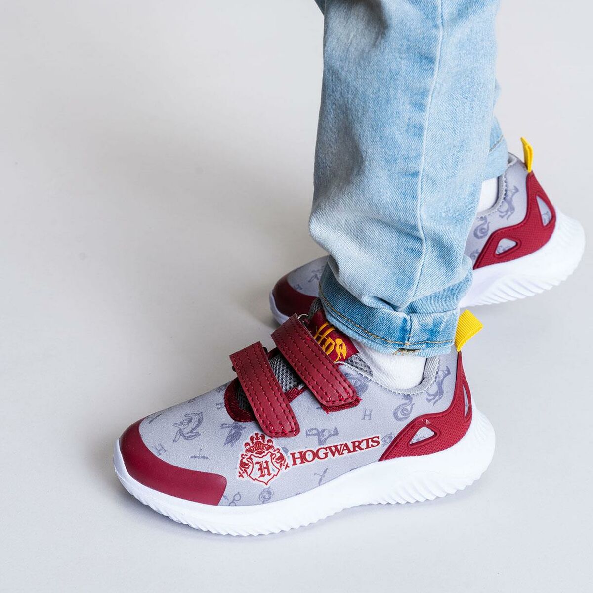 Magical Harry Potter children's sports shoes in elegant grey