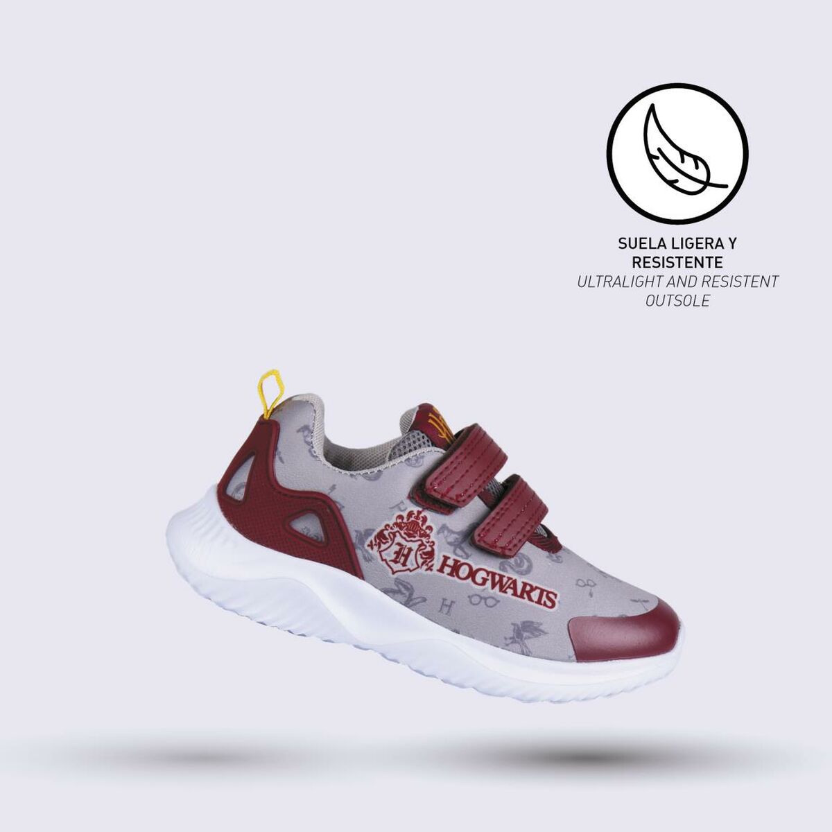 Magical Harry Potter children's sports shoes in elegant grey