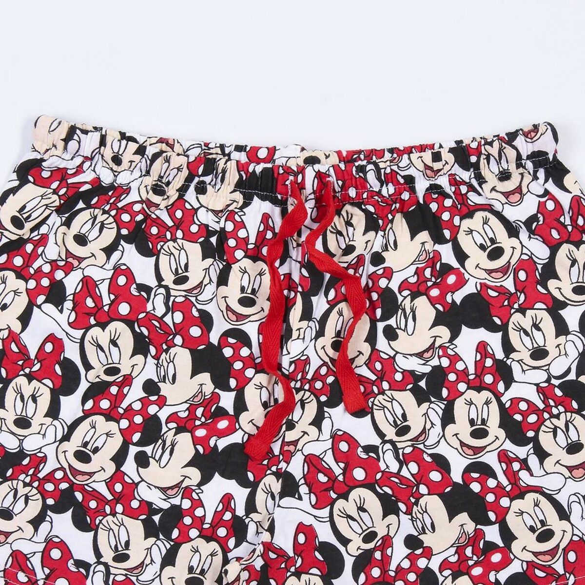 Sommerpyjama Minnie Mouse in Rot