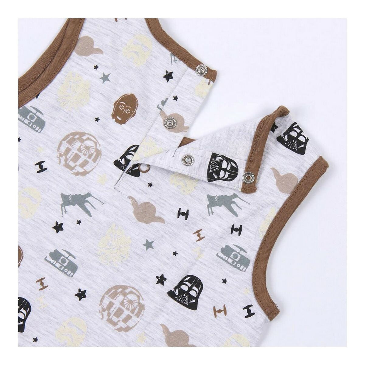 Ärmelloser Star Wars Strampler – Galaktischer Spaß für kleine Abenteurer
