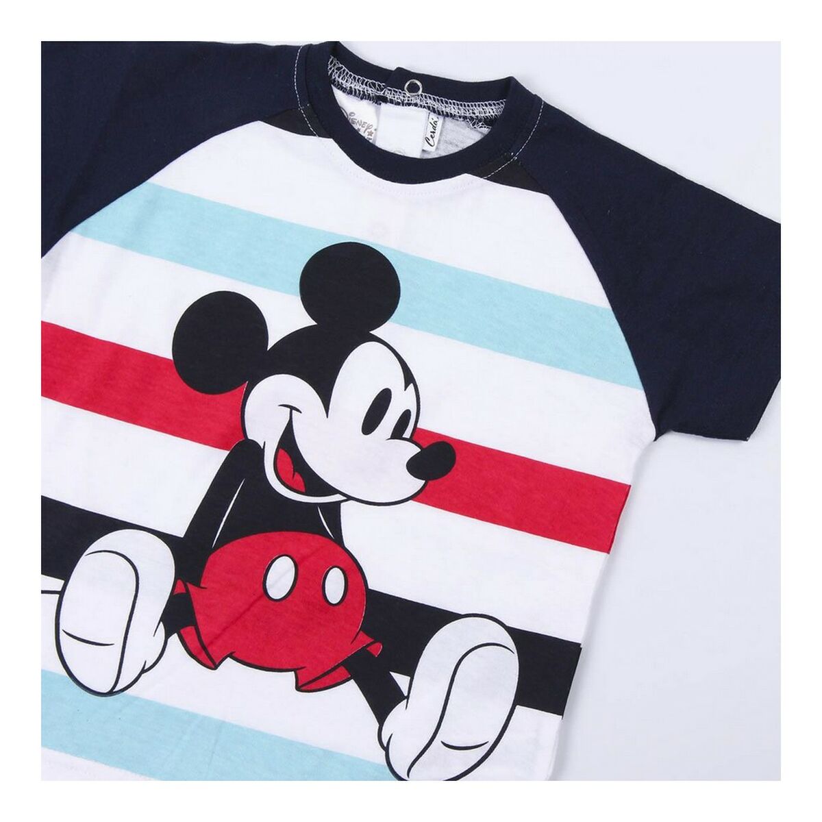 Sommerpyjama Mickey Mouse in Schwarz – Traumhafte Nächte für Kinder