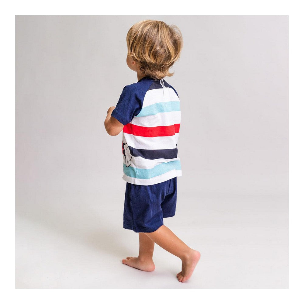 Sommerpyjama Mickey Mouse in Schwarz – Traumhafte Nächte für Kinder