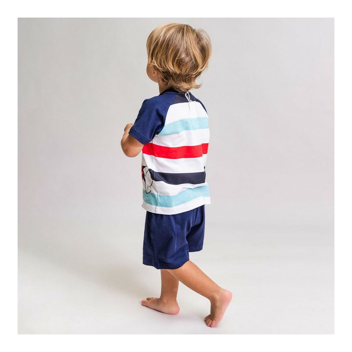 Sommerpyjama Mickey Mouse in Schwarz – Traumhafte Nächte für Kinder