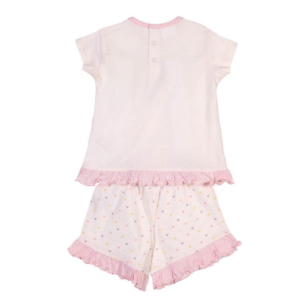 Sommerpyjama Minnie Mouse in Pink – Fröhliche Träume für Kinder