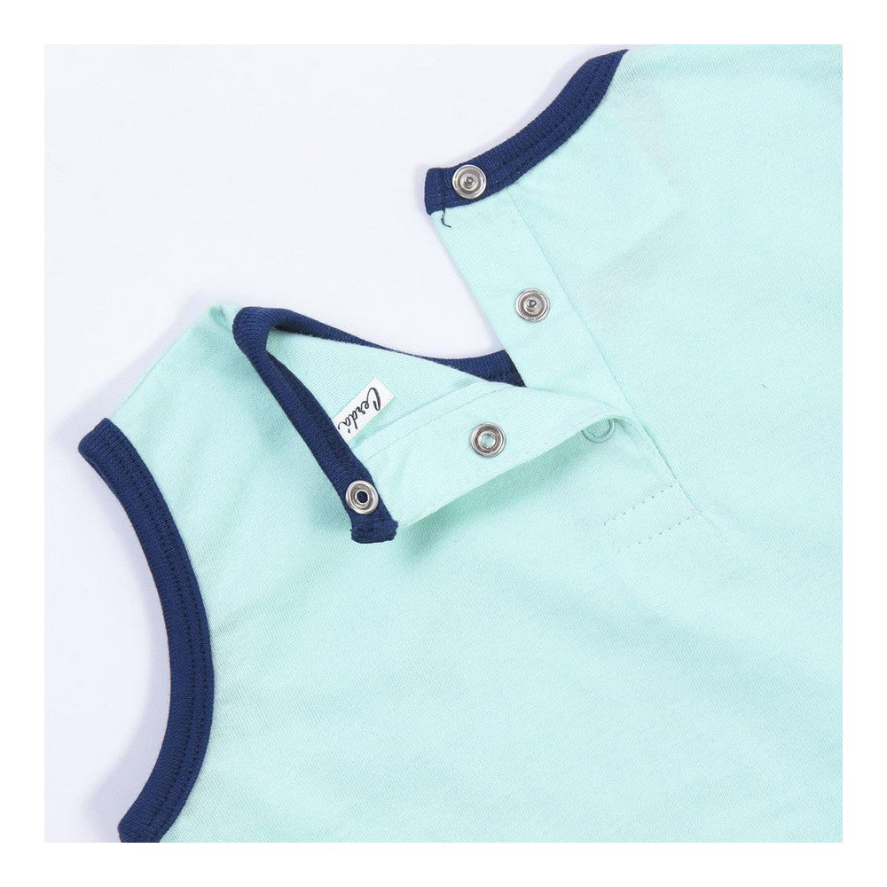 Sommerpyjama Mickey Mouse in Blau