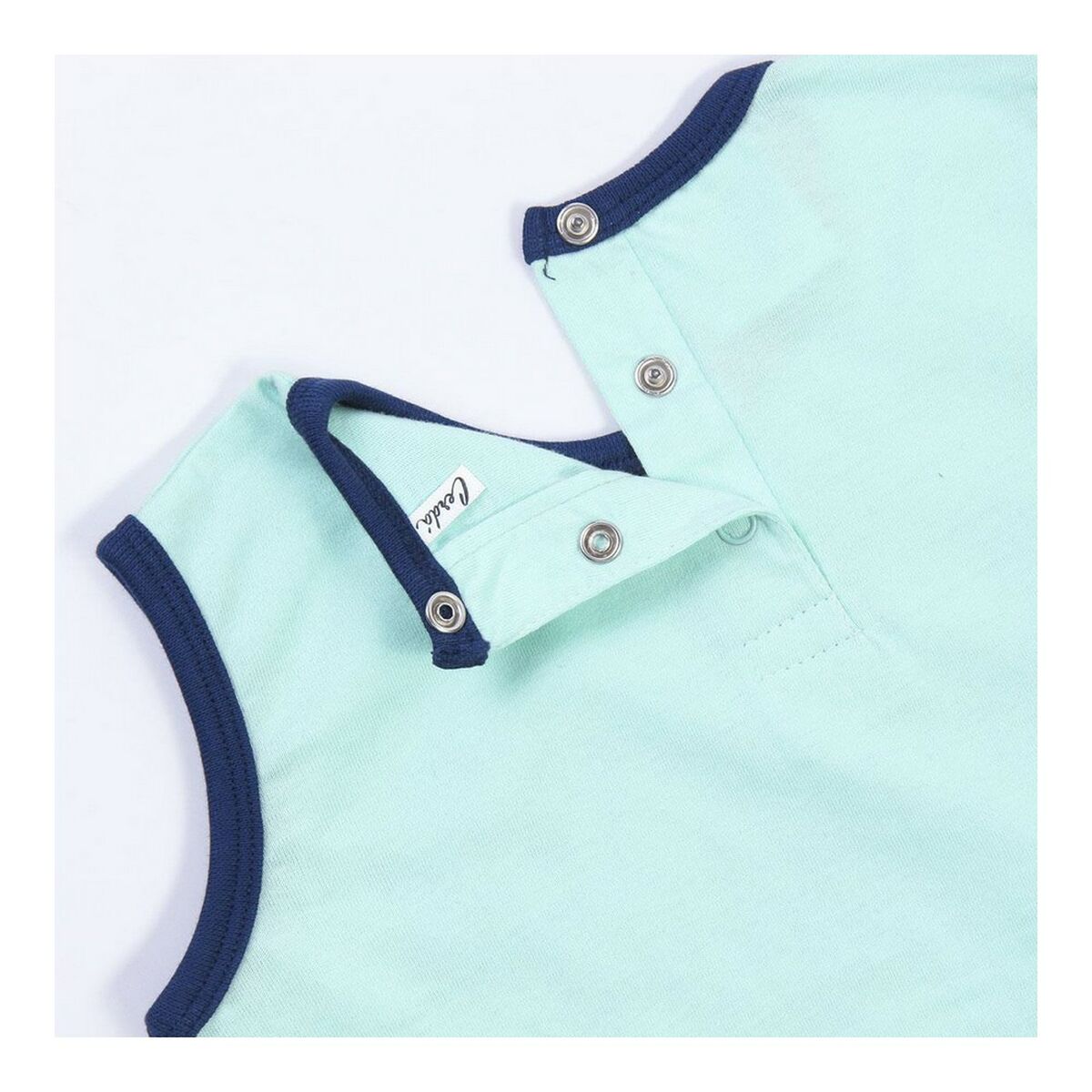 Sommerpyjama Mickey Mouse in Blau