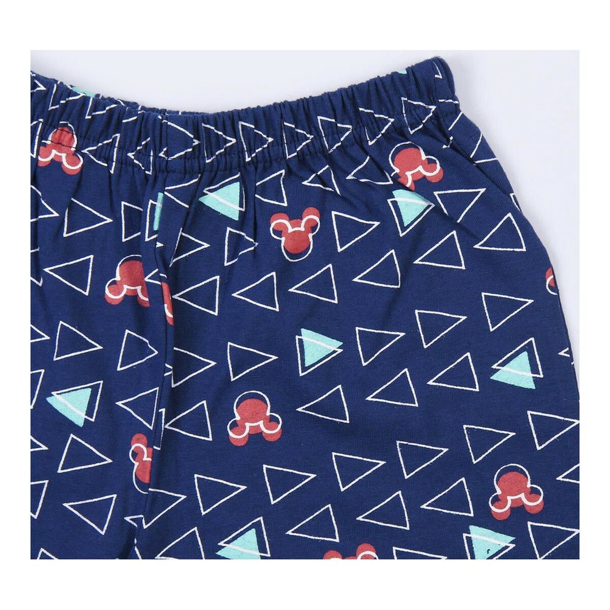 Sommerpyjama Mickey Mouse in Blau