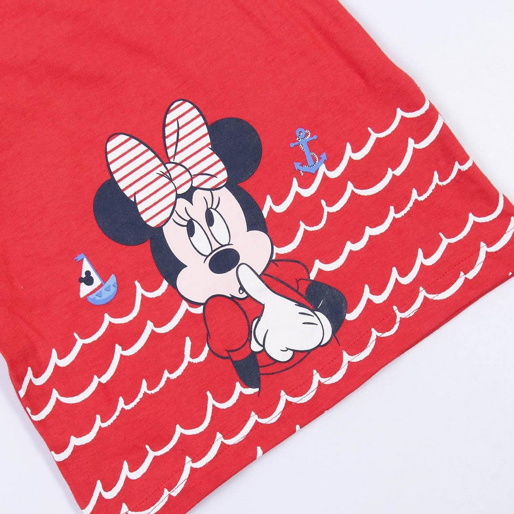 Sommerpyjama Minnie Mouse Dunkelblau – Süße Träume in magischer Nachtwäsche