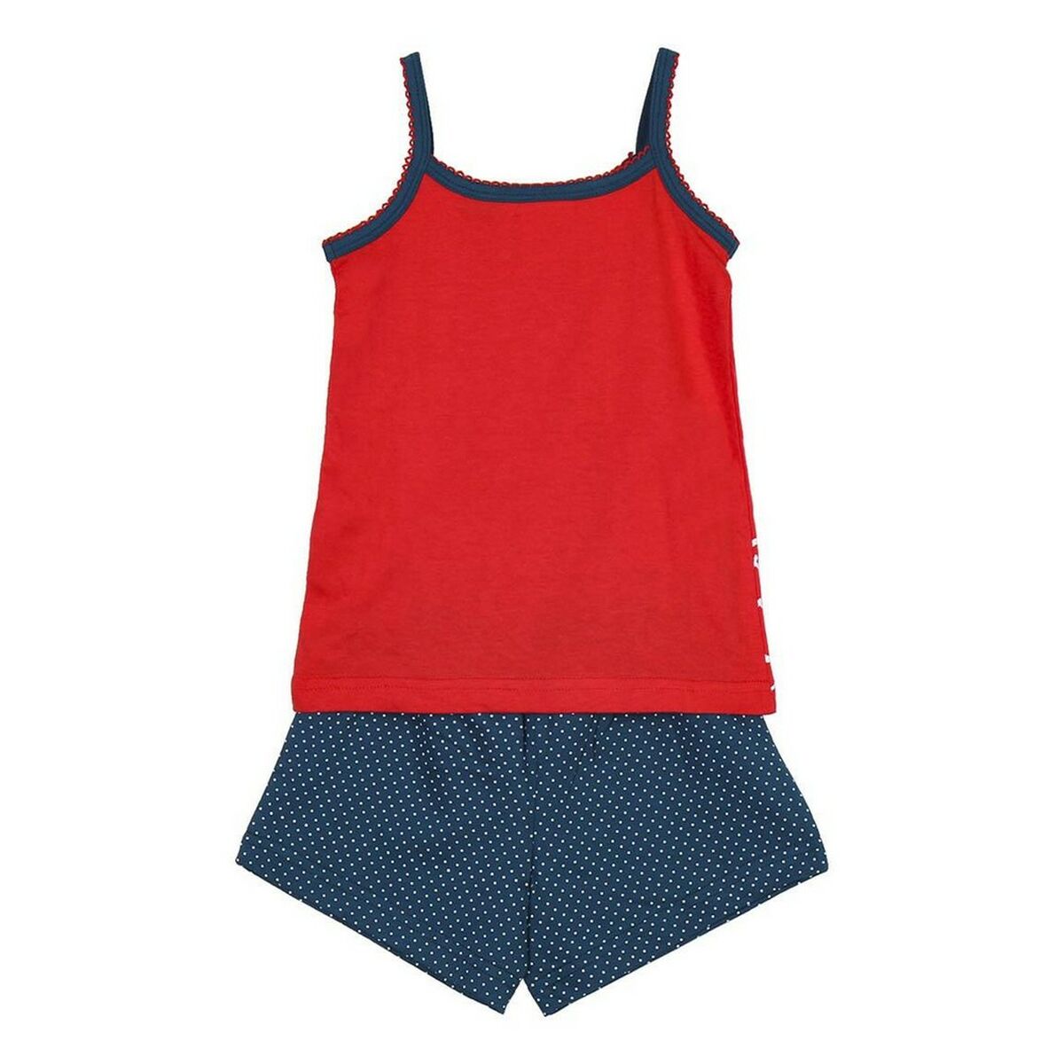 Sommerpyjama Minnie Mouse Dunkelblau – Süße Träume in magischer Nachtwäsche