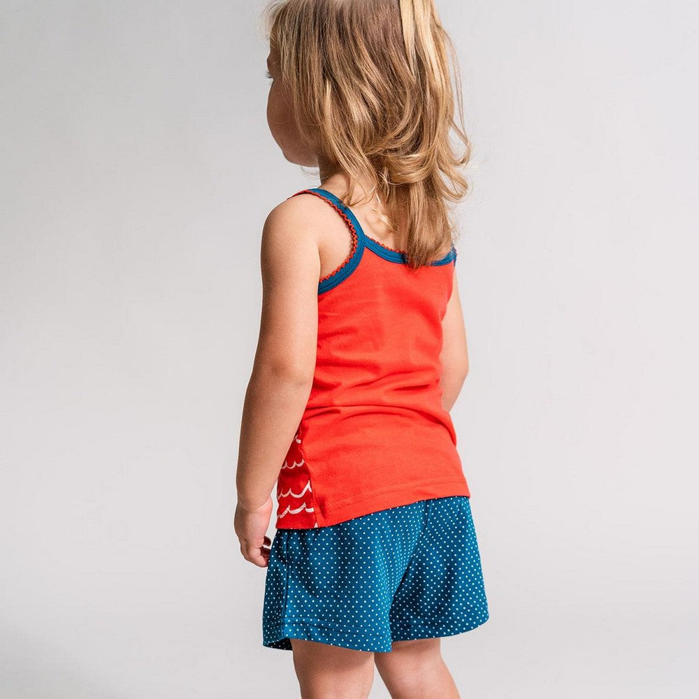 Sommerpyjama Minnie Mouse Dunkelblau – Süße Träume in magischer Nachtwäsche