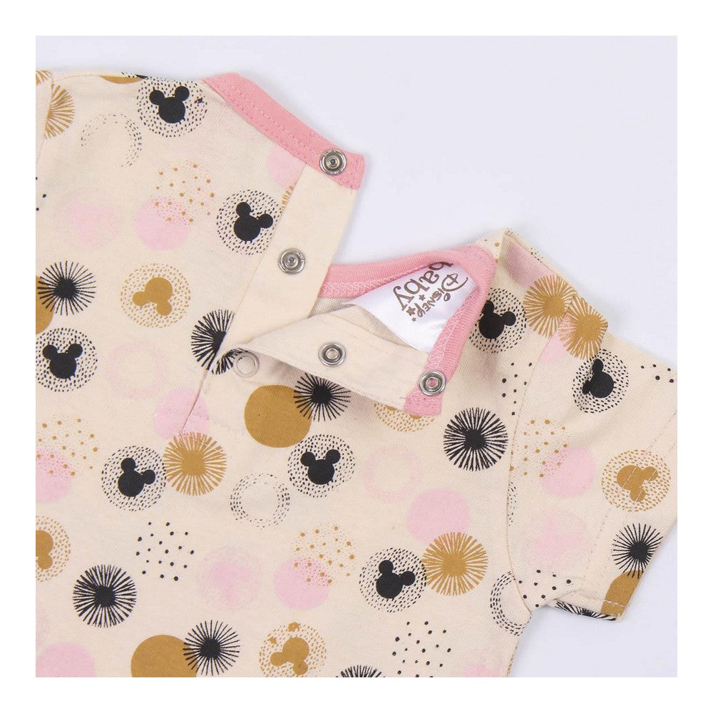 Kurzärmeliger Minnie Maus Strampler