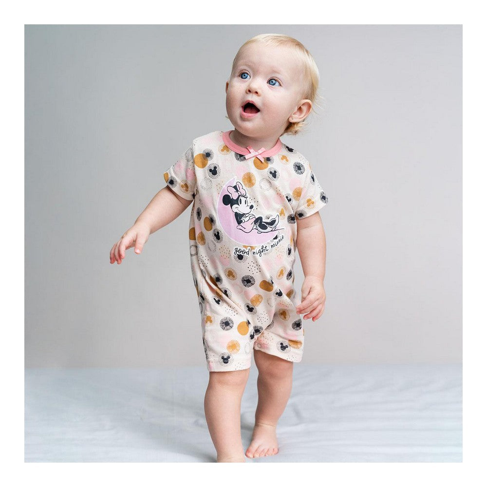 Kurzärmeliger Minnie Maus Strampler