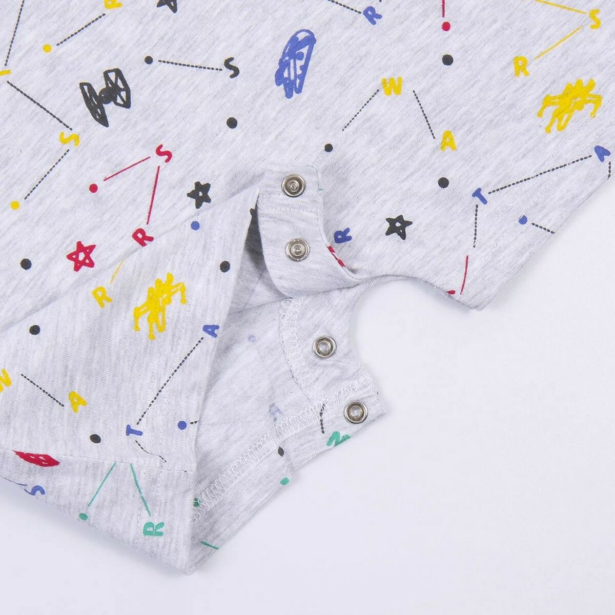 Kurzärmeliger Star Wars Strampler – Galaktische Abenteuer für Dein Sternenkind