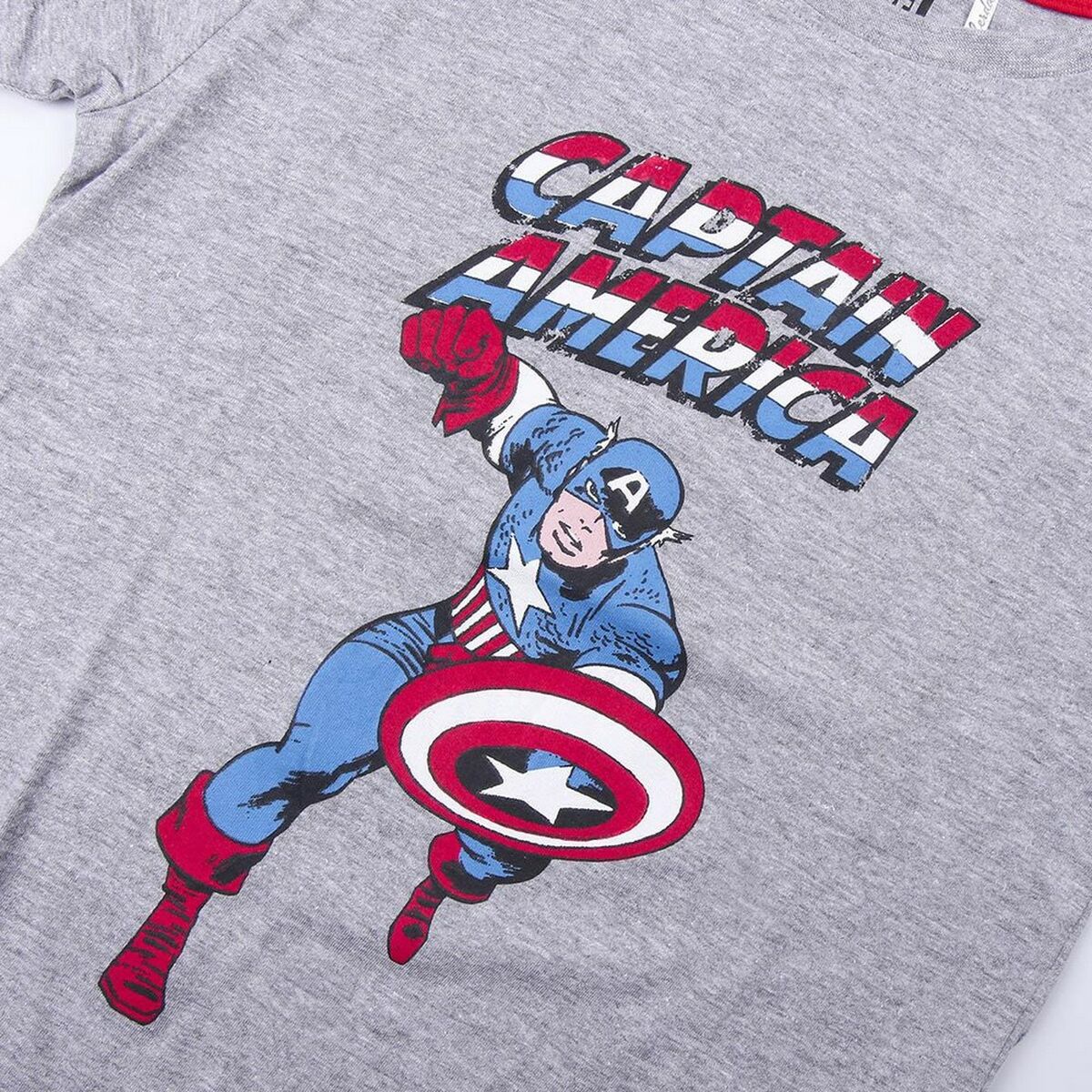 Sommerpyjama Marvel in Grau