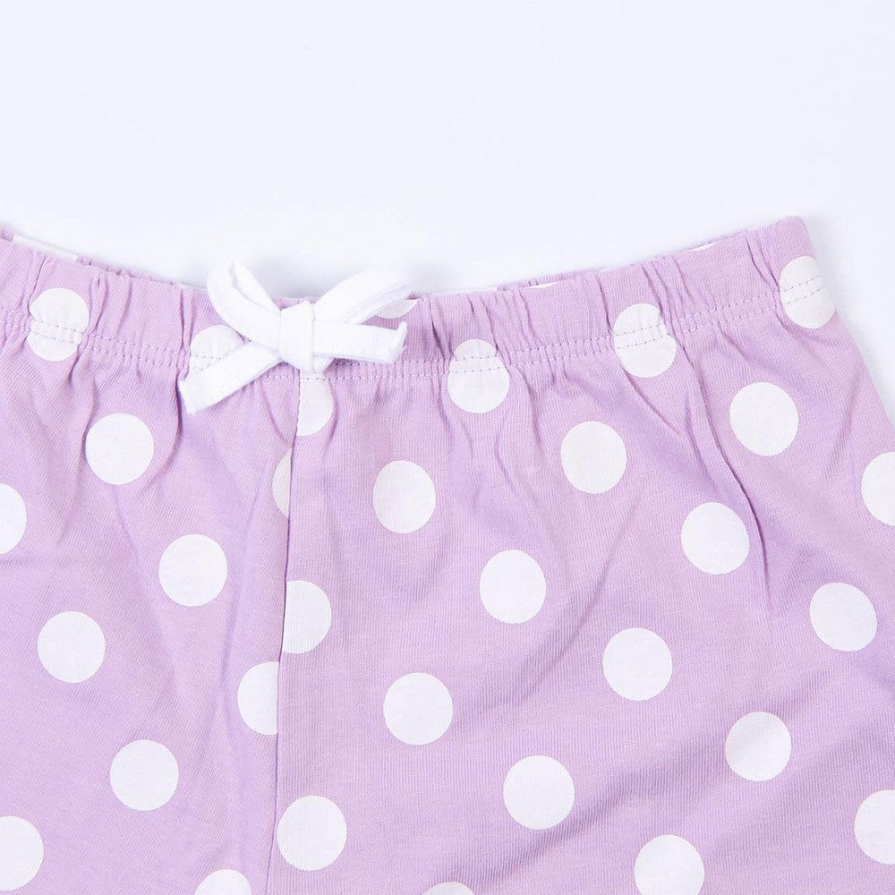 Sommerpyjama Peppa Pig in Lila Pink