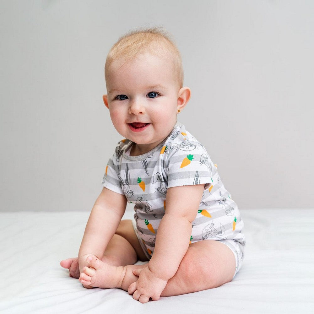 Kurzärmeliger Looney Tunes Strampler – Fröhlicher Spaß für die Kleinsten