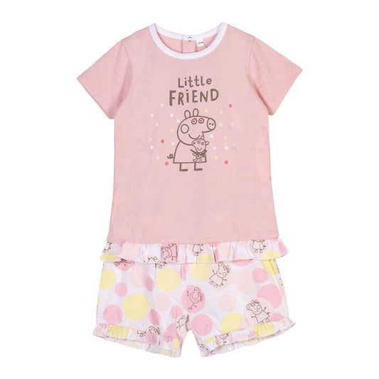 Sommerpyjama Peppa Pig in Rosa