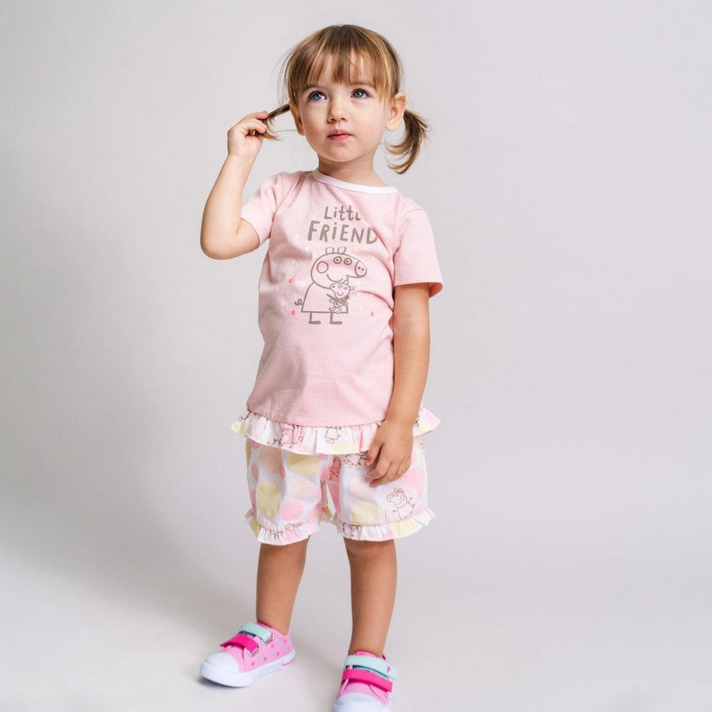 Sommerpyjama Peppa Pig in Rosa
