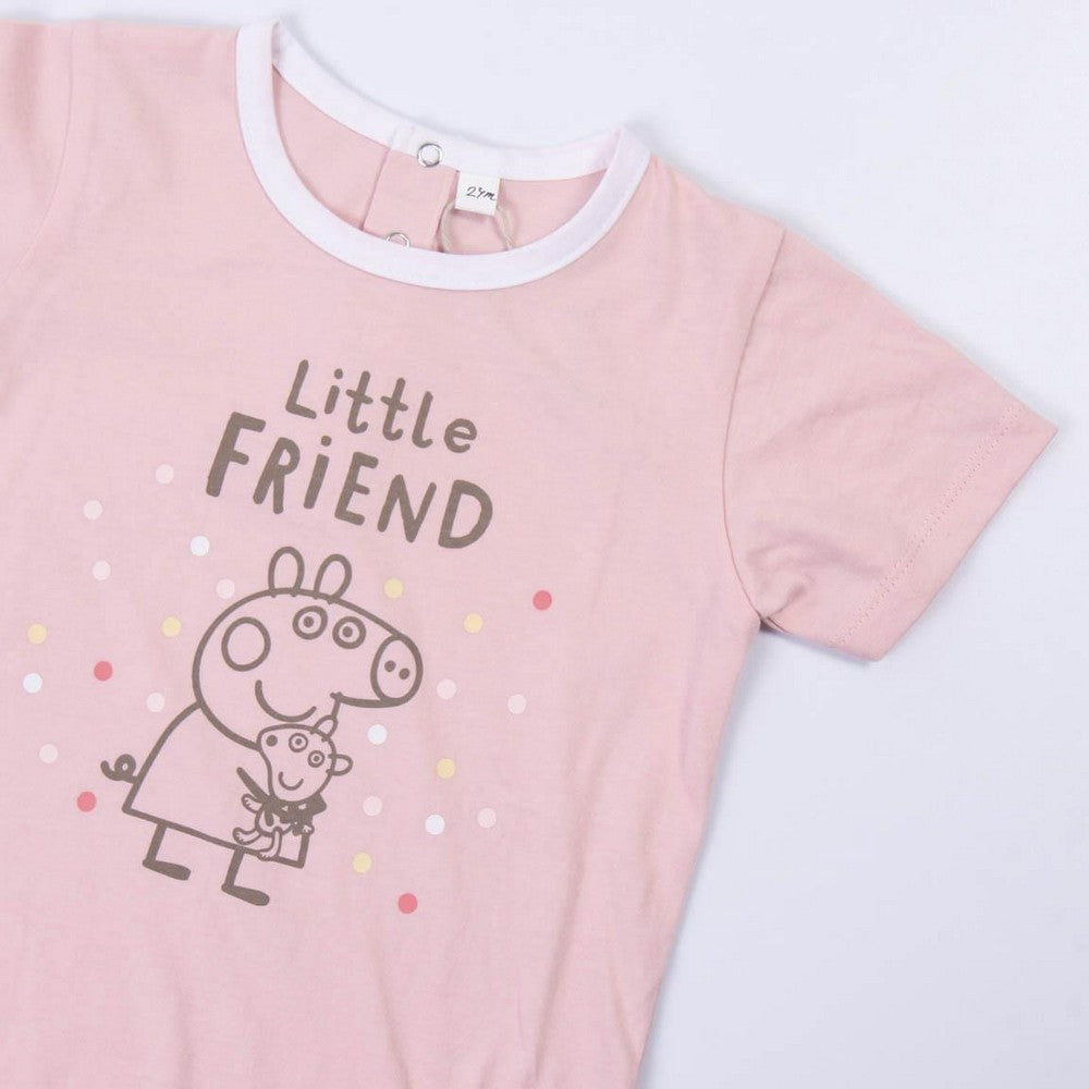 Sommerpyjama Peppa Pig in Rosa
