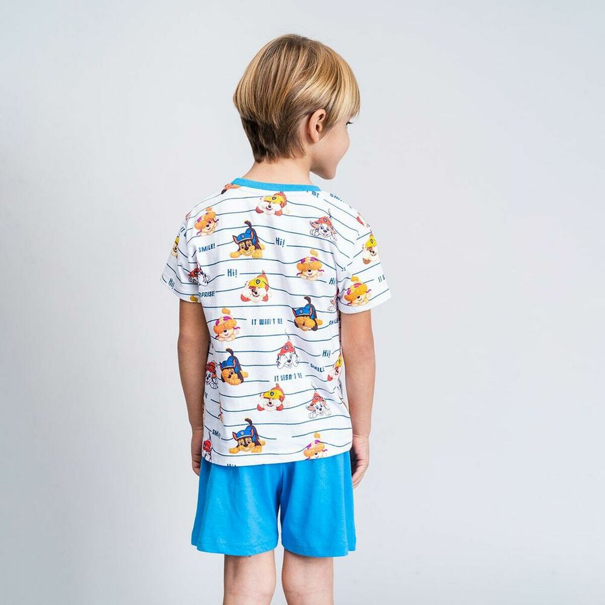 Kinderpyjama Paw Patrol in Blau