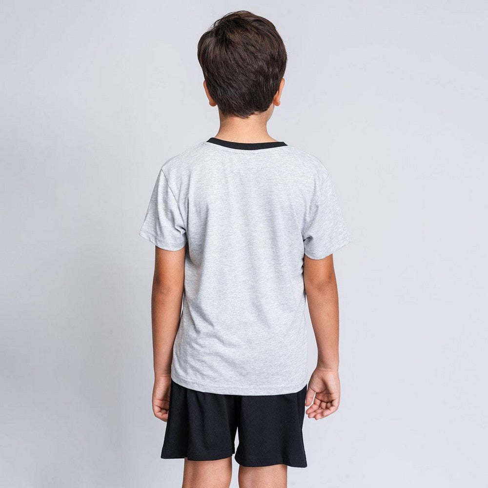 Sommerpyjama Batman in Grau