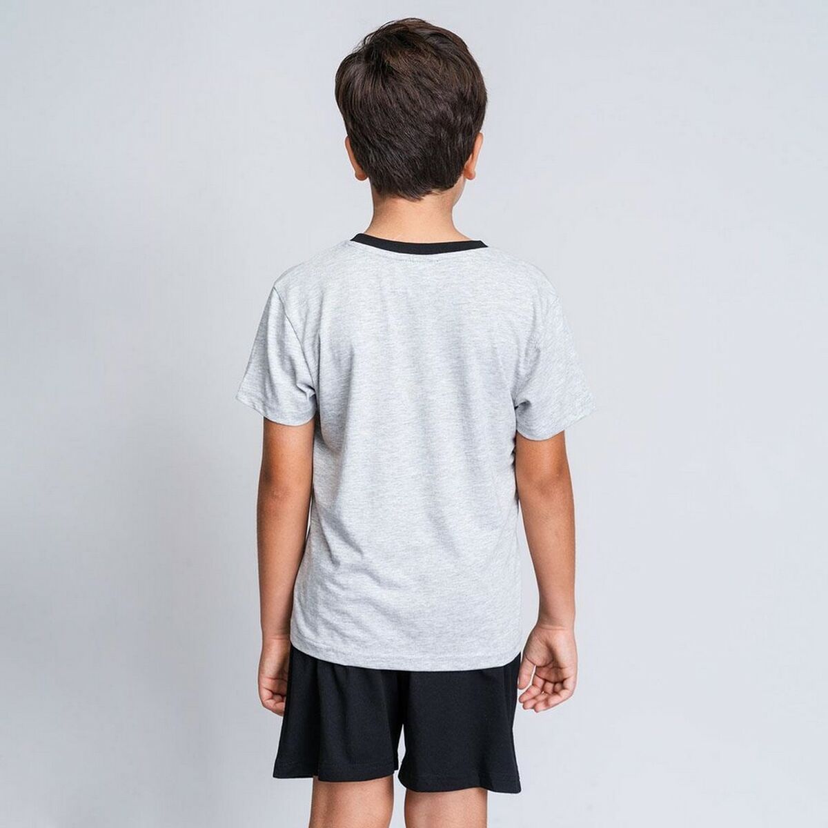 Sommerpyjama Batman in Grau