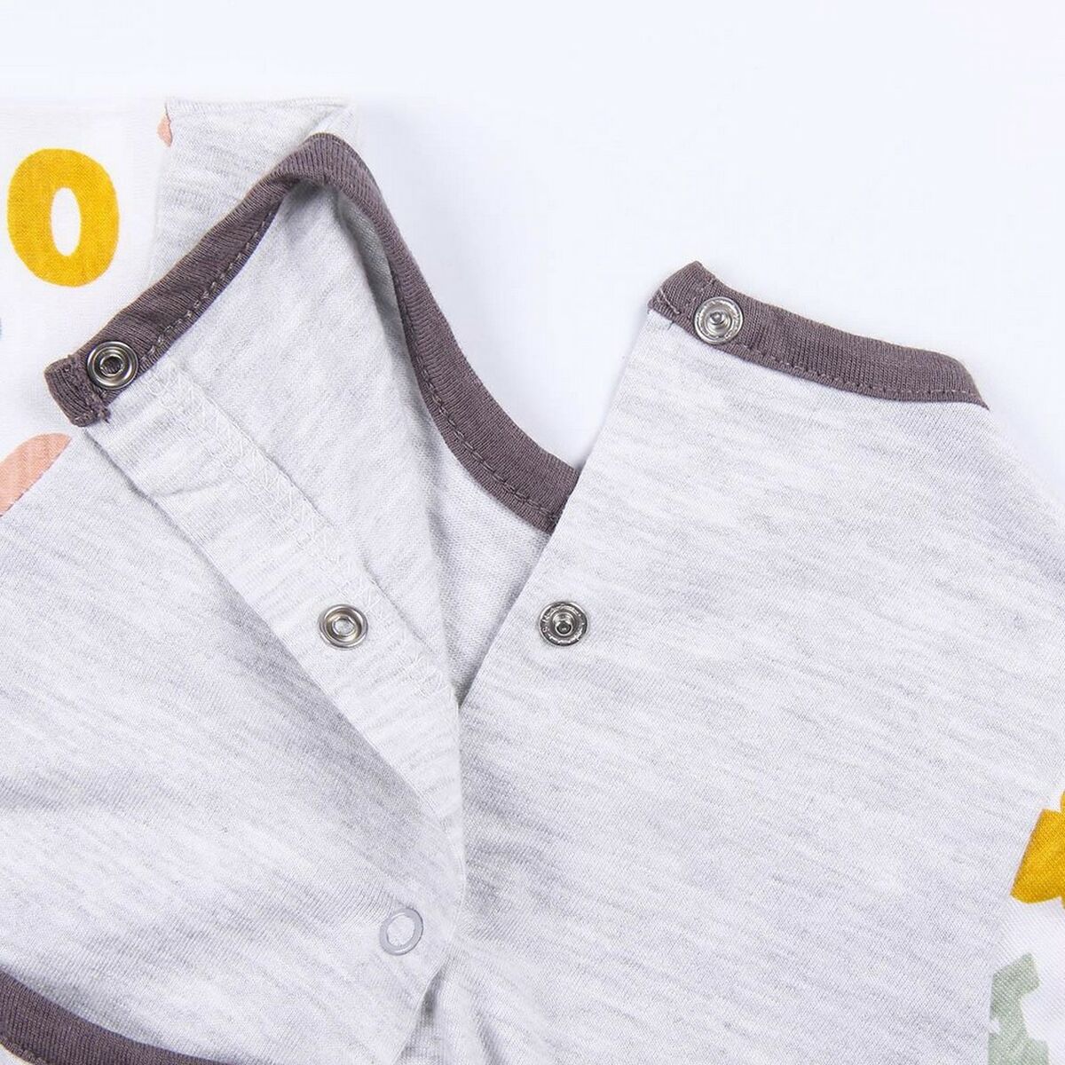 Langärmeliger Mickey Maus Strampler