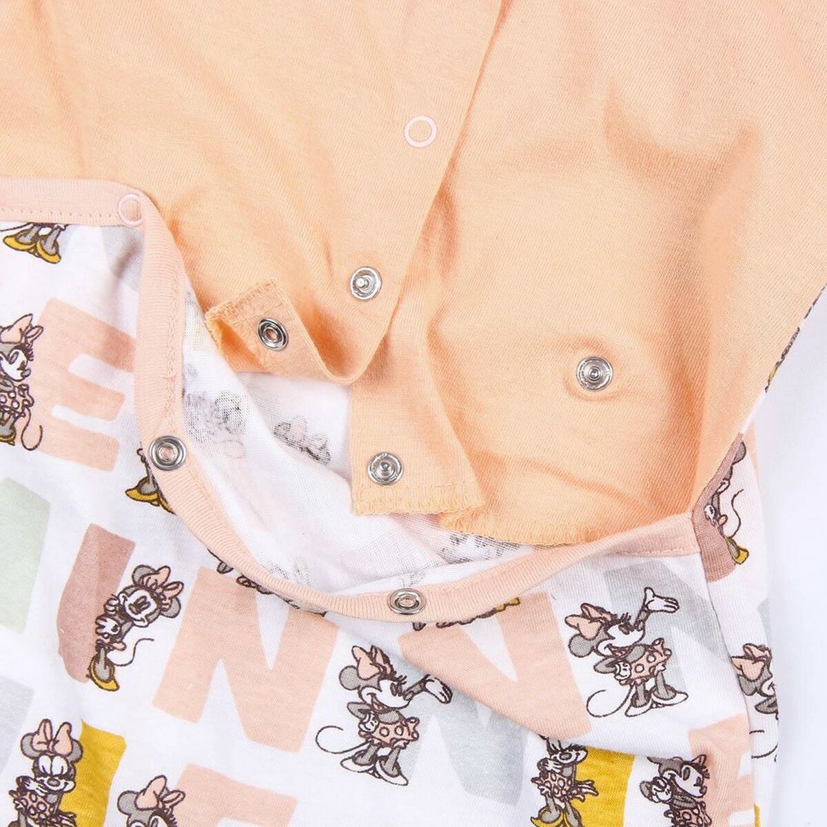 Langärmeliger Minnie Maus Strampler