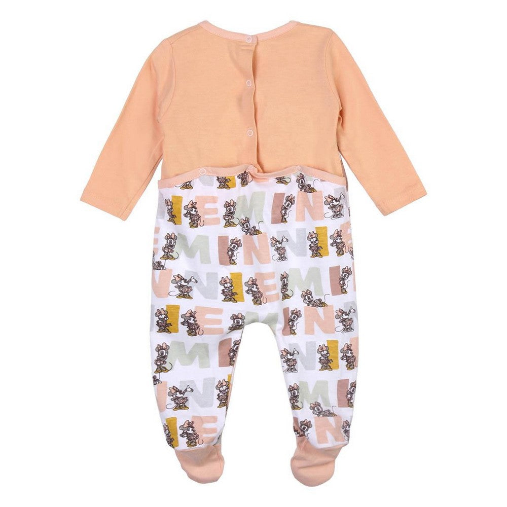 Langärmeliger Minnie Maus Strampler