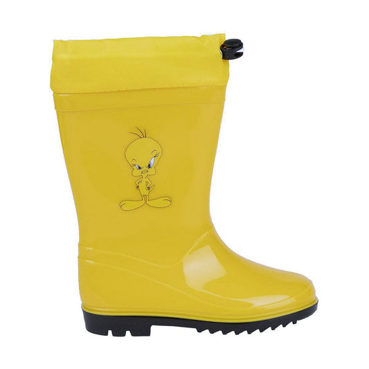 Looney Tunes Kinder Gummistiefel – Fröhlicher Puddlespaß in Gelb