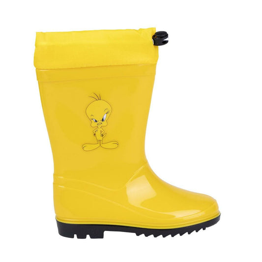 Looney Tunes Kinder Gummistiefel – Fröhlicher Puddlespaß in Gelb