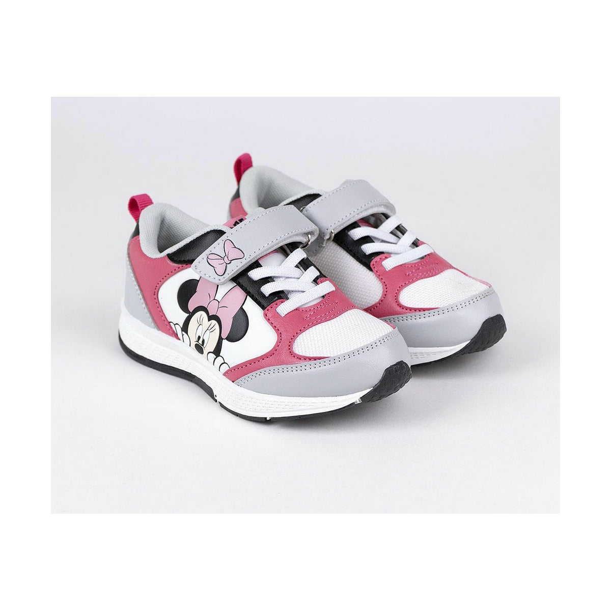 Minnie Mouse Kinder-Sportschuhe in Grau und Pink