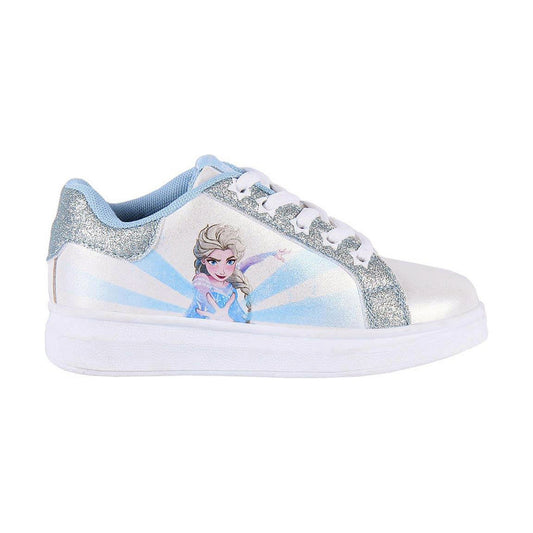 Frozen Silver Fantasy children's sports shoes in white