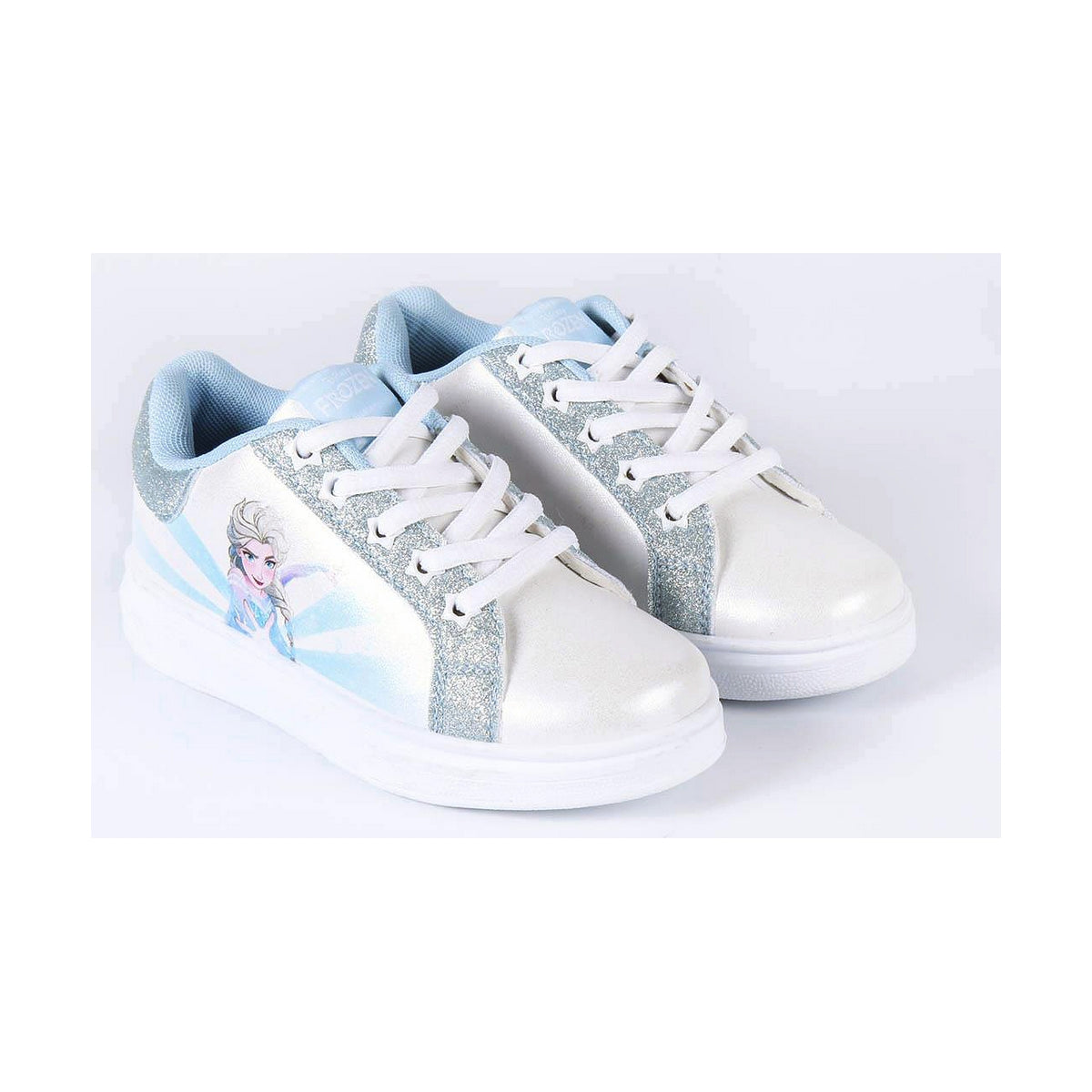 Frozen Silver Fantasy children's sports shoes in white