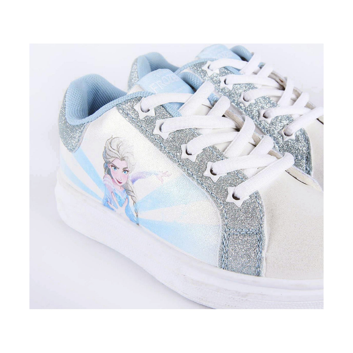 Frozen Silver Fantasy children's sports shoes in white