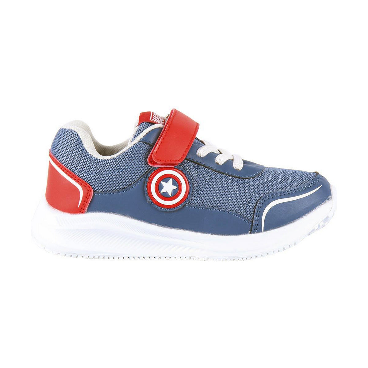 Marvel children's sports shoes in blue and red