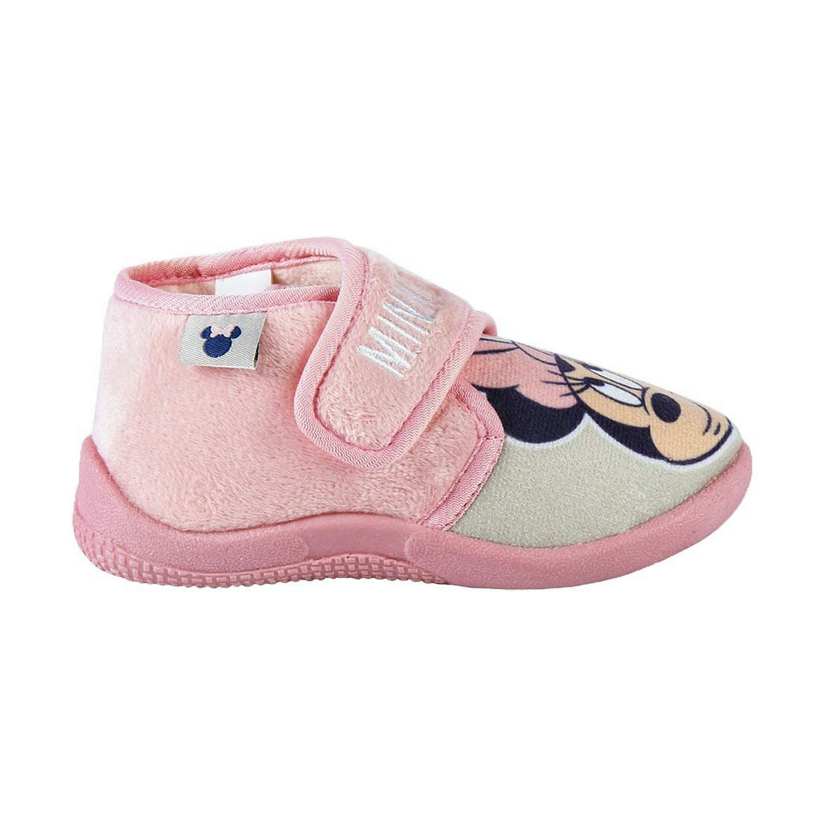Minnie Maus Kinderhausschuhe in Pink