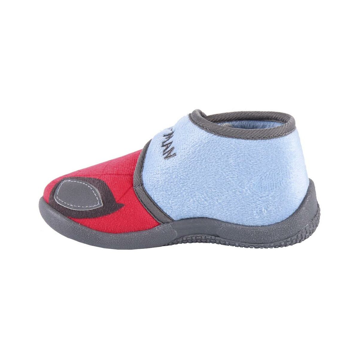 Spiderman Kinderhausschuhe in Rot und Grau – Heldenschritte für Zuhause