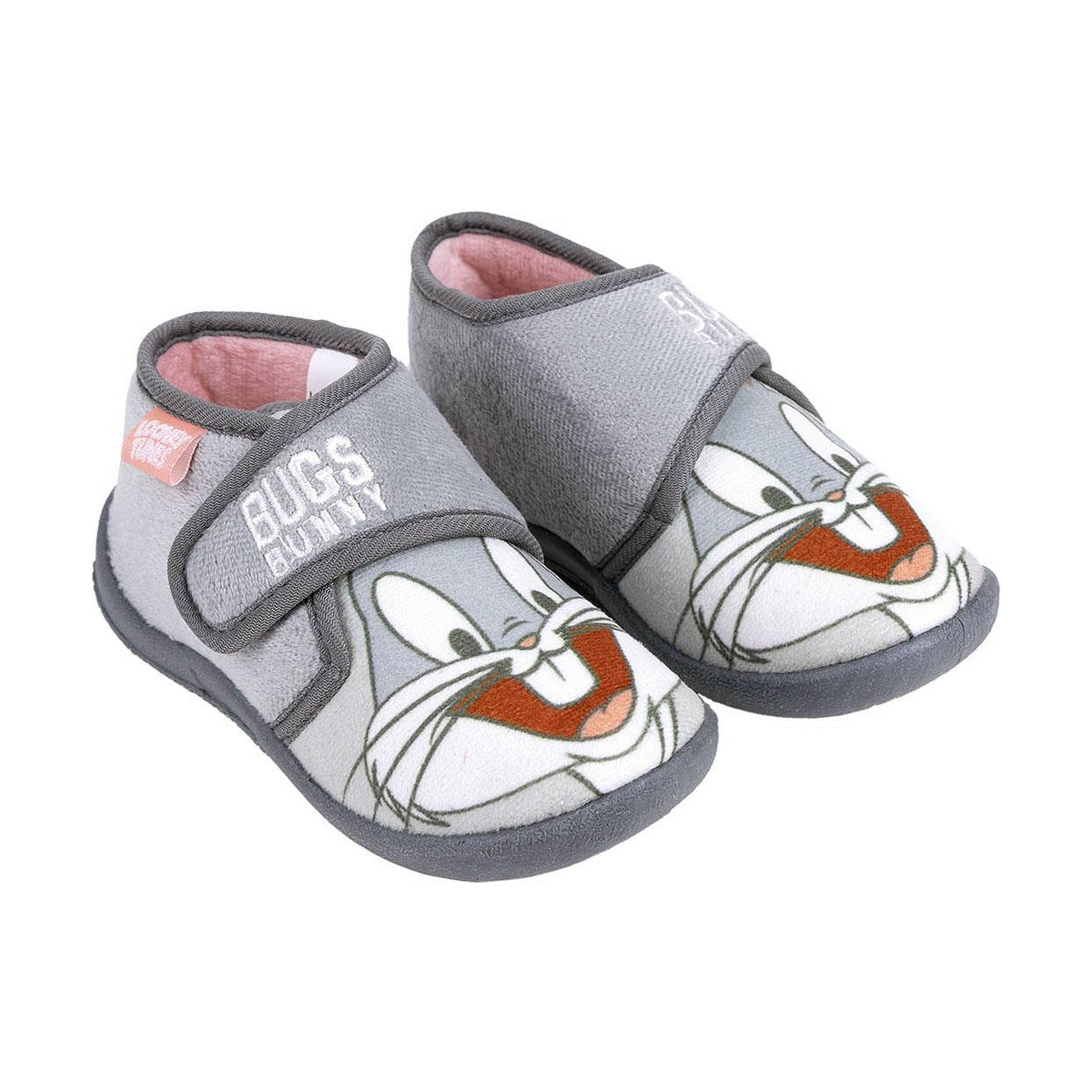 Looney Tunes children's slippers in grey