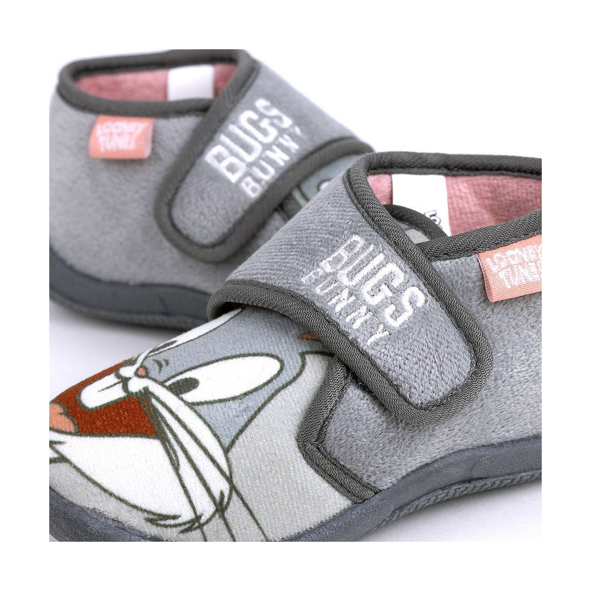 Looney Tunes children's slippers in grey