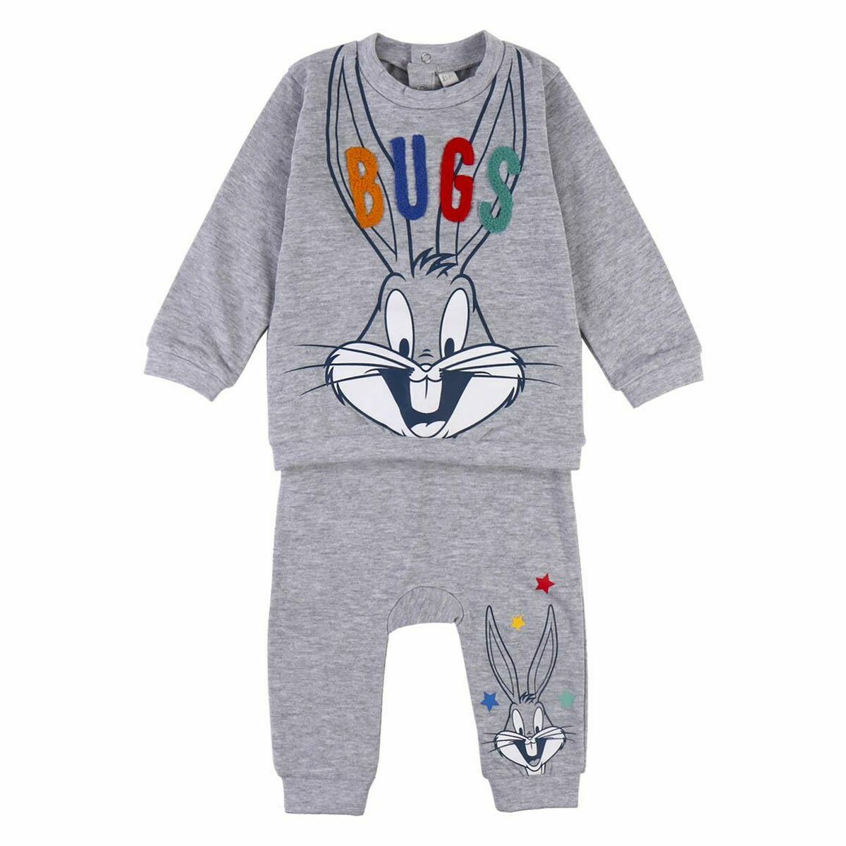 Looney Tunes Baby-Trainingsanzug in Grau