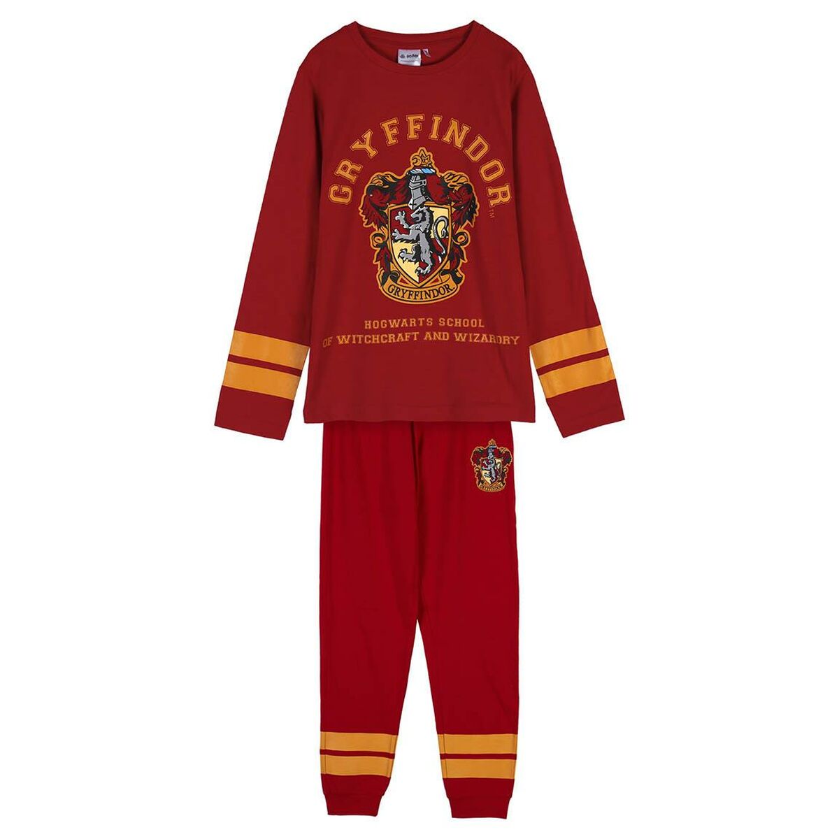 Kinderpyjama Harry Potter in Rot