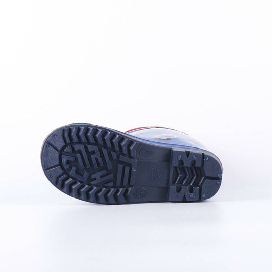 Spiderman Kinder Gummistiefel in Blau – Superhelden-Action an Regentagen