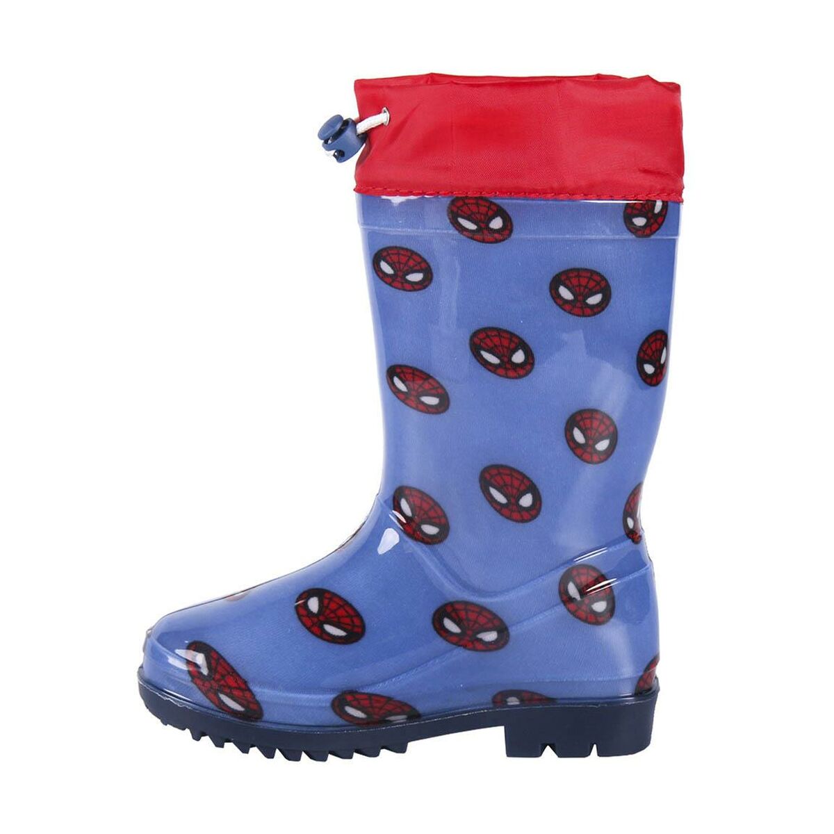 Spiderman Kinder Gummistiefel in Blau – Superhelden-Action an Regentagen